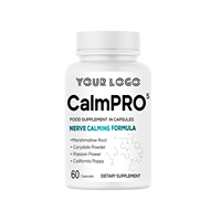 Compléments de relaxation en gros : Capsules CalmPRO avec racine de guimauve et fleur de la passion pour soutenir le système nerveux et l'équilibre de l'humeur