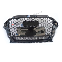 Calandre de Pare-chocs Avant à Maille Nid d'Abeille Haute Qualité pour Audi A3 S3 RSQ3 8P 2014-2016