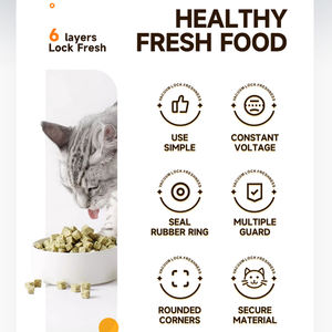 <span class=keywords><strong>Seau</strong></span> de stockage sous vide pour croquettes pour animaux de compagnie, nouveau récipient de stockage de riz anti-insectes pour la maison, boîte de stockage de riz en plastique, <span class=keywords><strong>seau</strong></span> à riz - Product Image 2