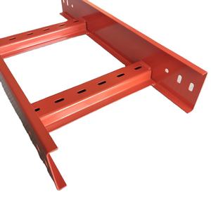 鋼製ケーブルトレイはしごホットディップ付き亜鉛メッキ仕上げ海上オフショアアプリケーションにケーブルトレイを取り付ける - Product Image 1