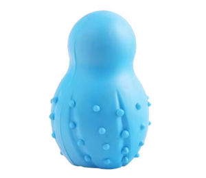 Yırtılmaya dayanıklı kauçuk köpek topu güvenli diş temizleme için TPR malzemesi dayanıklı tasarım olmayan aşındırıcı köpek çiğnemek Molar oyuncak - Product Image 4