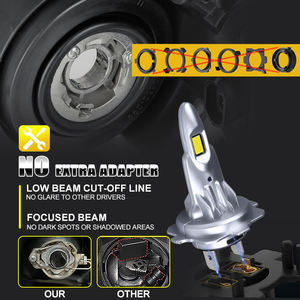 CAROLYN phare Led h7 6000k H4 H7 H11 LED 9005 hb3 phare Led 9006 automobile <span class=keywords><strong>lampe</strong></span> frontale de voiture Plug And Play - Product Image 3