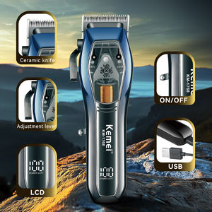 KEMEI Km-1768 Cortadora de Pelo Eléctrica de 9000 RPM, Recargable, 2500mAh, Inalámbrica, Herramienta de Salón, Máquina de Cortar Cabello, Aparato OEM CE ROHS - Product Image 3