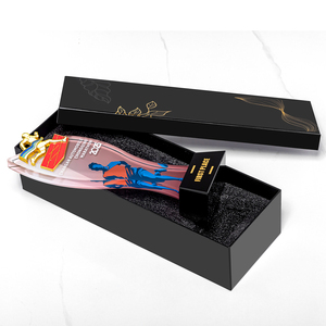 Premi del trofeo del corridore in cristallo con stampa a colori personalizzati DEMO per il vincitore dello Sport della <span class=keywords><strong>lega</strong></span> dei campioni di corsa con confezione regalo - Product Image 1