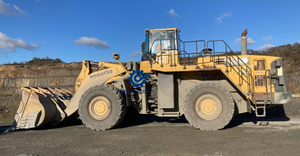 Chargeuse sur pneus Komatsu WA600 d'<span class=keywords><strong>occasion</strong></span> d'origine : performances exceptionnelles, haute efficacité et excellent état - Product Image 2