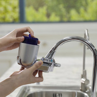 Système de filtration horizontal avancé YUNDA pour robinet, compatible avec les filtres à eau classiques Plus SL-RF9999 pour voiture et maison (vente en gros)