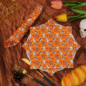 Halloween Party Special Pumpkin Napkins - Virgin Wood <b>Pulp</b> Portable Pack - Cloud-like Skin-friendly Paper - Product Image 3