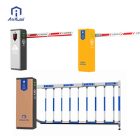 Système de gestion du stationnement automobile 24V DC avec télécommande RFID, barrière automatique à flèche, prix compétitif