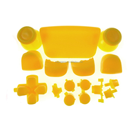 Boutons de haute qualité, 10 couleurs, ensemble complet pour manette PS5, avec boutons de couleur unie, accessoires de jeu