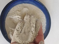 Poudre d'argile blanchissante activée pour huile de coco, huile de cuisson et huile usagée