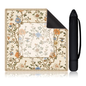 Conception personnalisée Mahjong Nappe Jeux de société Tapis antidérapant en caoutchouc Poker Tapis de table Chinoiserie Domino Tuile Jeu Tapis de table - Product Image 1