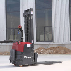 国内のセルフローディングパレットスタッカーと電動油圧フォークリフトは優れた性能を発揮します - Product Image 1