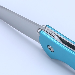 มีดพับสแตนเลสคุณภาพสูง KS1660 สำหรับตั้งแคมป์และพกพา  ปรับแต่งได้ตามต้องการ พร้อมปลอกมีด DIY รองรับ OEM - Product Image 5