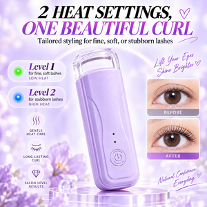 Recourbe-cils chauffant portable, recourbe-cils électrique, batterie rechargeable par USB, outil de coiffage pour le maquillage - Product Image 4