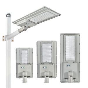 50W 100W 150W 200W 300W 400W Ip65 esterno impermeabile tutto In un <span class=keywords><strong>lampione</strong></span> solare integrato Led <span class=keywords><strong>lampione</strong></span> solare Design solare - Product Image 1