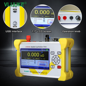 VLUUKE LNSH100A 7 英寸 TFT 液晶屏手持式回路电阻测试仪，用于断路器触点测量 - Product Image 5