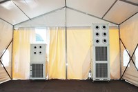 Climatiseur portable pour tente 30HP 24RT pour mariages et événements, climatiseur mobile pour chapiteau sans installation avec débit d'air élevé, chaud et froid