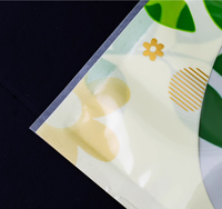 Sachets Doypack en plastique PE refermables en vrac avec fermeture zip, impression par gravure, pour le stockage de nouilles, salades, chewing-gums, aliments pour animaux et aliments en conserve