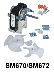 Moteur de réfrigérateur congélateur, moteur à pôles ombragés, moteur électrique à balais AC, moteur de <span class=keywords><strong>ventilateur</strong></span> d'évaporateur de réfrigérateur pour <span class=keywords><strong>Elco</strong></span> - Product Image 5