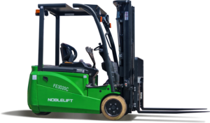 รถยกไฟฟ้าใหม่ 2 ตัน มาตรฐานไอเสียจีน-IV ยี่ห้อ <span class=keywords><strong>Noblelift</strong></span> รุ่น FE3D20C แบตเตอรี่ตะกั่ว-กรด ระบบไฮดรอลิก พร้อมอุปกรณ์ย้ายด้านข้าง ยางตัน แบบสองส่วน - Product Image 2