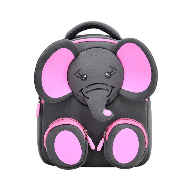 Morral Para Niños - Cute Elephant Schoolbag For Girls Roomy | Envío gratis