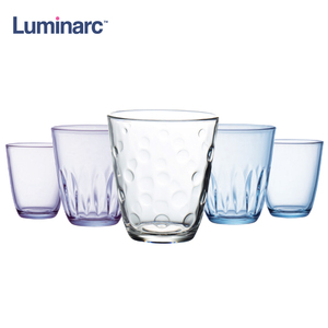 Verre à vin rouge <span class=keywords><strong>Luminarc</strong></span> personnalisé en gros, gobelet en verre trempé gaufré <span class=keywords><strong>Luminarc</strong></span> 250ML 310ML, tasse à jus, café, thé - Product Image 1