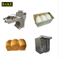 Ligne de production de petits pains, machine à faire des biscuits grillés, prix pour mini-boulangerie