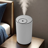 Diffuseur d'arômes intelligent portable rechargeable sans eau USB pour huiles essentielles pures de plantes, idéal pour hôtels, voitures et maisons, en plastique