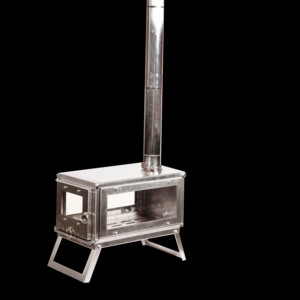 Petit poêle <span class=keywords><strong>à</strong></span> <span class=keywords><strong>bois</strong></span> en titane pour la vie en <span class=keywords><strong>van</strong></span>, poêle de tente pliable léger pour le chauffage hivernal au Royaume-Uni - Product Image 4