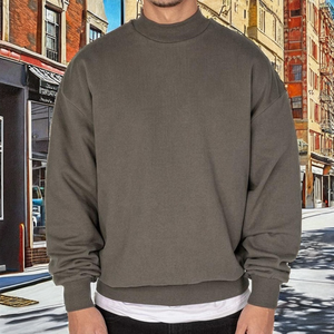 Sweat-shirt à capuche surdimensionné en molleton pour homme, motif dessin animé personnalisé, style streetwear automne, en vente à prix bas - Product Image 2