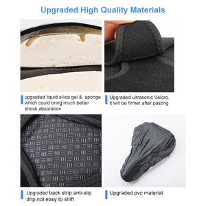 Gel de nailon profesional para bicicleta, funda suave para asiento de bicicleta - Product Image 3