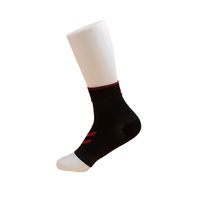 Manchon de compression de cheville pour hommes et femmes, doux et respirant, pour le soutien de la fasciite plantaire, de la tendinite d'Achille, des gonflements et la récupération sportive