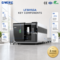 Machine de découpe laser à fibre CNC pour métal Gweike 6000w d'Italie