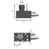 Qidu DTS100, calibre de réglage d'outils CNC haute précision, répétabilité <1µm, réglage automatique de l'outil sur l'axe Z pour centre d'usinage CNC