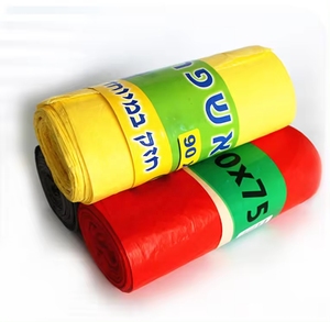 Sacs poubelles d'extérieur en rouleaux, sacs à déchets en polyéthylène biodégradables, grands sacs poubelles noirs industriels de 8, 13, 33, 40, 50, 65, 95 gallons - Product Image 6