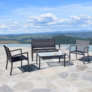 Al aire libre de hierro de Metal de muebles de silla y mesa para al aire libre casa bienes muebles de Patio para terraza <span class=keywords><strong>restaurante</strong></span> - Product Image 3