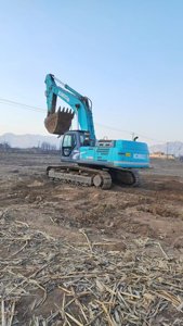 Excavatrice sur chenilles d'occasion haute performance Kobelco SK480 48 tonnes, machine de terrassement avec accessoire de décompactage, certifiée CE - Product Image 5