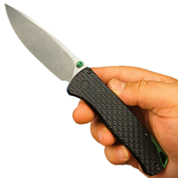 Couteau pliant D2 avec manche en aluminium, couteau pliant léger, couteau pliant EDC, couteau de poche pour le camping en plein air, vente en gros