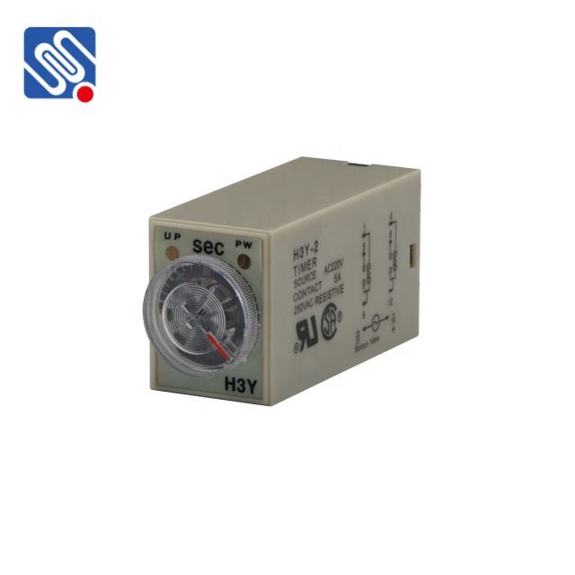 Meishuo H3Y-2 Miniature 8pin 14pins 5A Power on Delay Time Relay High Power AC 220V Sealed Protector