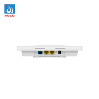 Point d'accès optique de plafond HSGQ-F881 avec port LAN 1GE + port PD 2.5GE, Wi-Fi AX3000 double bande 2.4G/5G pour solution FTTH