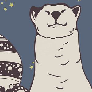 ภาพติดผนังรูปหมีขั้วโลกวอลล์เปเปอร์ติดผนังลายกระต่ายเห็ดกระดาษสำหรับเด็กห้องนอน - Product Image 2