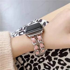 สายนาฬิกาข้อมือโลหะแนวคาวบอยสำหรับ <span class=keywords><strong>Apple</strong></span> <span class=keywords><strong>Watch</strong></span> Series <span class=keywords><strong>6</strong></span> SE 5 4 3 2 1สายรัดข้อมือสำหรับ iWatch 38มม. 40มม. 42มม. 44ม. - Product Image 5