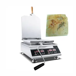 Diseño innovador 50-250 centígrados Mariscos Fossil Pancake Baker Cake Pie Making Machine Scallop Cracker Machinery