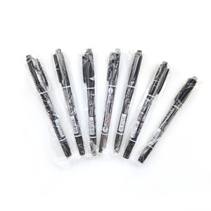 Ensemble de marqueurs à alcool à double pointe imperméables et à séchage rapide, pointe fine avec une largeur d'écriture de 6 mm, marqueur permanent lisse - Product Image 4