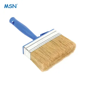 MSN blended bristle block Ergonomic plastic handle block brushes wall painting brush