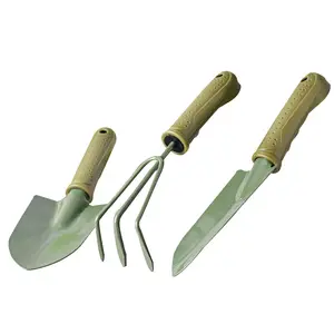 3pcs ชุด mini spade Suppliers-ชุดจอบขนาดเล็กสำหรับทำสวน,อุปกรณ์ทำสวนต้นกล้าอเนกประสงค์3ชิ้น