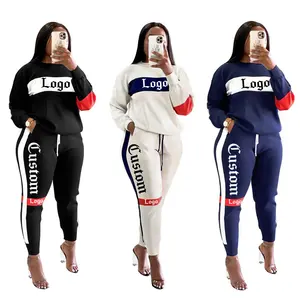 Q305 new product ideas training&jogging wear sweatsuit two piece set fall 2024 women clothes custom tracksuits for women