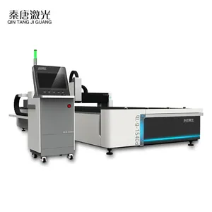 1000w 1500w 2000w 3000w metal fiber laser cutting machine for iron sheet steel plate aluminum brass tube laser cutter