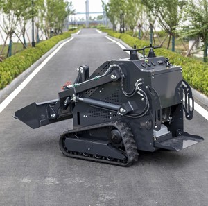 Mini Skid Steer <b>Loader</b> Manufacturer Portable Micro Diesel <b>Loaders</b> New Stand Front and <b>Loader</b> With Attachments for Sale - Product Image 2