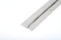 Charnières de piano longues en acier inoxydable robustes et personnalisées pour portes d'armoires, avec espacement des charnières sur mesure